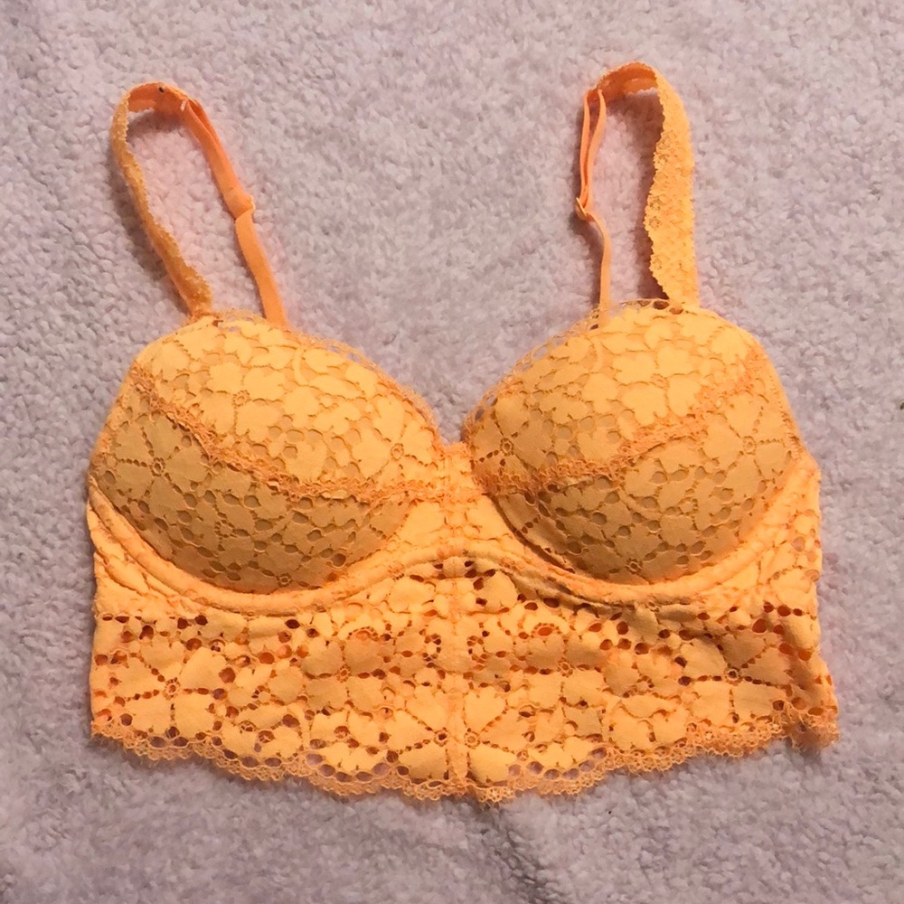 Pink bra